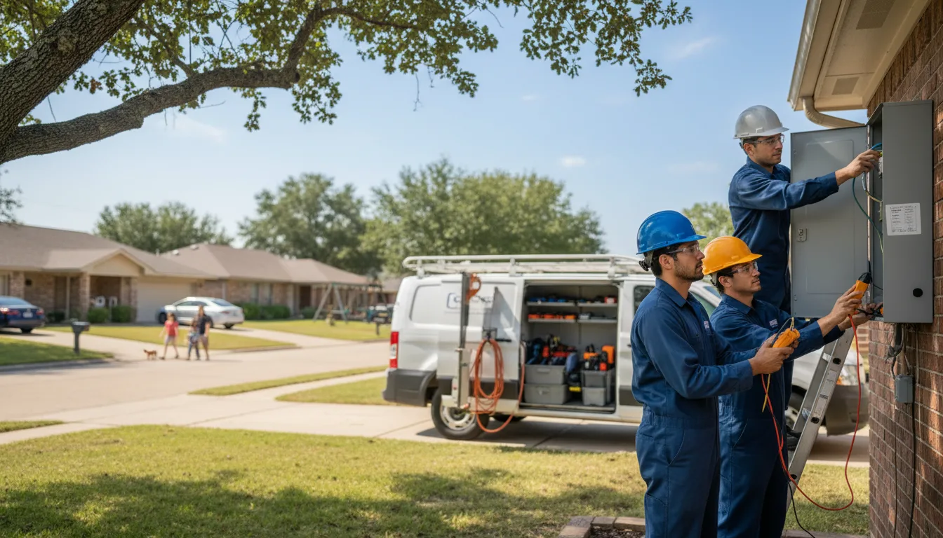 Certified electrician providing emergency electrical services in Avis, PA